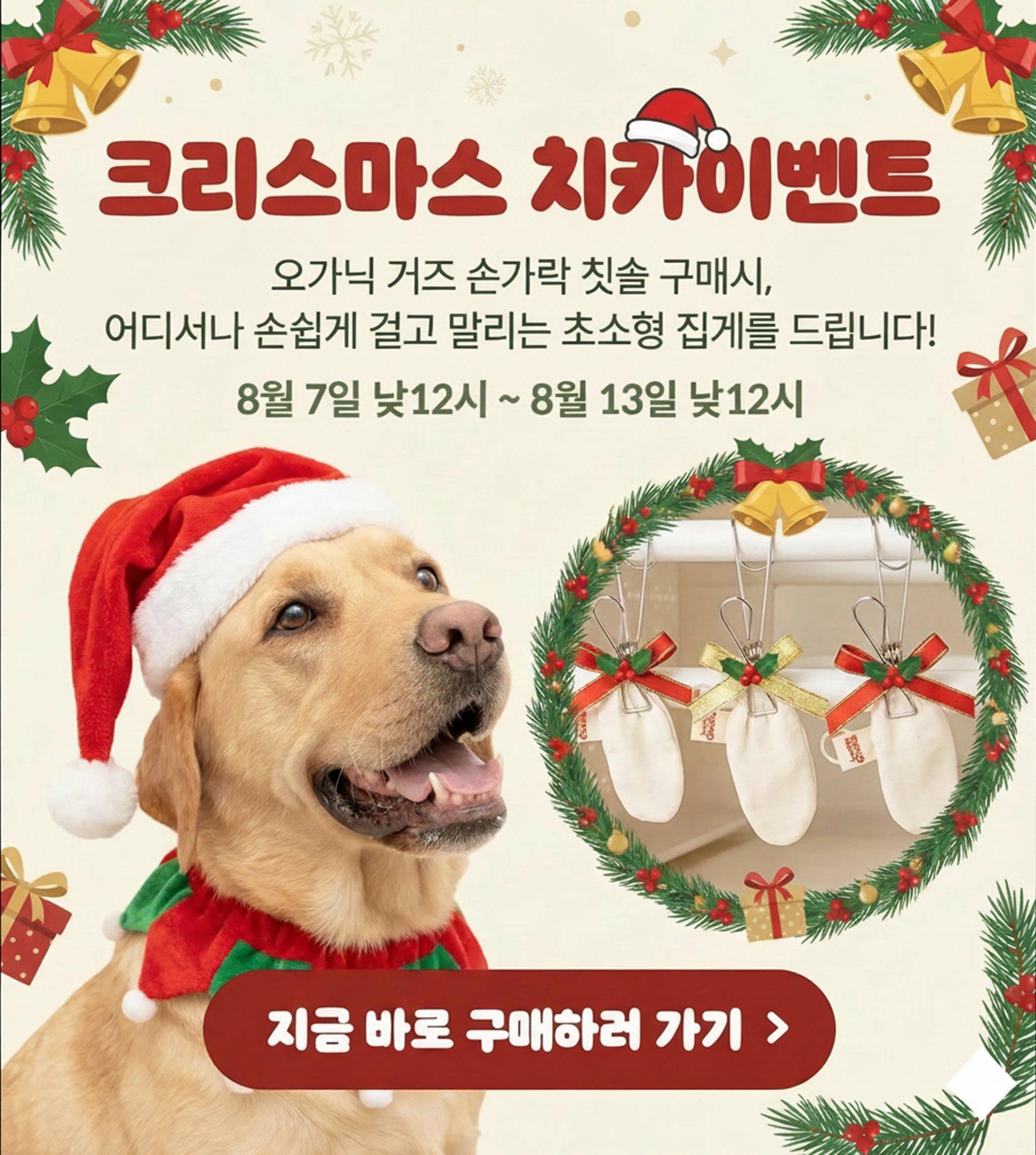 크리스마스 치카 이벤트